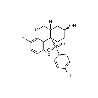 (6aR,8S,10aS)-10a-(4-chlorophenylsulfonyl)-1,4-difluoro-6a,7,8,9,10,10a-hexahydro-6H-benzo[c]chromen-8-ol