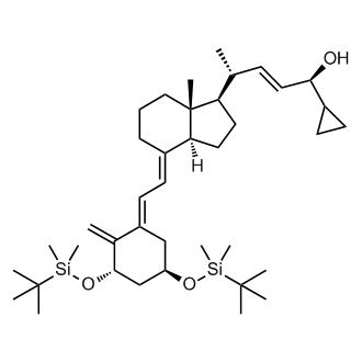 (1S,4R,E)-4-((1R,3aS,7aR,E)-4-((E)-2-((3S,5R)-3,5-bis(tert-butyldimethylsilyloxy)-2-methylenecyclohexylidene)ethylidene)-7a-methyloctahydro-1H-inden-1-yl)-1-cyclopropylpent-2-en-1-ol