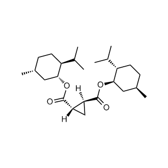 (1S,2S)-bis((1R,2S,5R)-2-isopropyl-5-methylcyclohexyl) cyclopropane-1,2-dicarboxylate