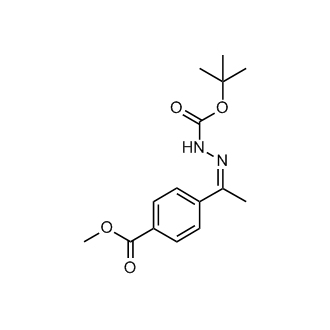 tert-Butyl N'-[1-[4-(ethoxycarbonyl)phenyl]ethylidene]hydrazinecarboxylate