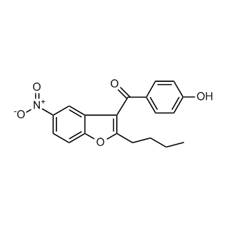 (2-Butyl-5-nitrobenzofuran-3-yl)(4-hydroxyphenyl)methanone