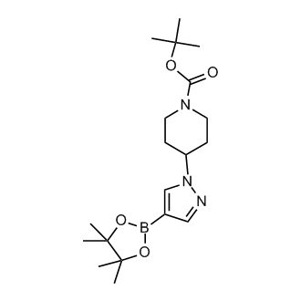 tert-Butyl 4-(4-(4,4,5,5-tetramethyl-1,3,2-dioxaborolan-2-yl)-1H-pyrazol-1-yl)piperidine-1-carboxylate