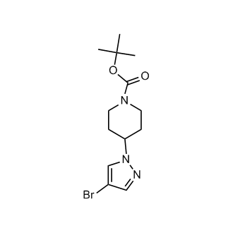 tert-Butyl 4-(4-bromo-1H-pyrazol-1-yl)piperidine-1-carboxylate