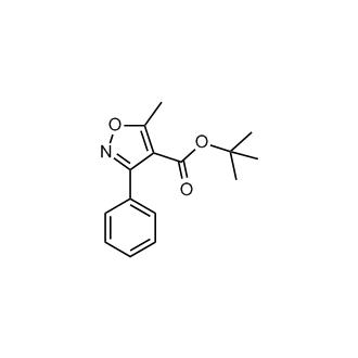 tert-Butyl 5-methyl-3-phenylisoxazole-4-carboxylate