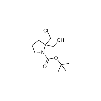 tert-Butyl 2-(chloromethyl)-2-(hydroxymethyl)pyrrolidine-1-carboxylate