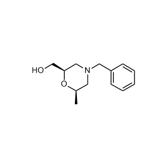 ((2R,6R)-4-benzyl-6-methylmorpholin-2-yl)methanol