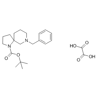 tert-Butyl 7-benzyl-1,7-diazaspiro[4.5]decane-1-carboxylate oxalate