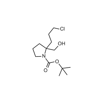 tert-Butyl 2-(3-chloropropyl)-2-(hydroxymethyl)pyrrolidine-1-carboxylate