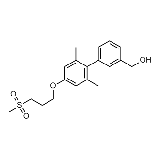 (2',6'-Dimethyl-4'-(3-(methylsulfonyl)propoxy)biphenyl-3-yl)methanol