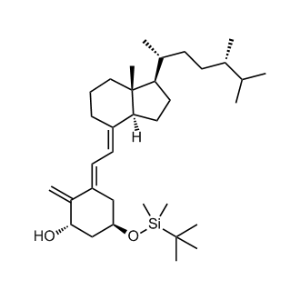 (1S,5R,E)-5-(tert-butyldimethylsilyloxy)-3-((E)-2-((1R,3aS,7aR)-1-((2R,5S)-5,6-dimethylheptan-2-yl)-7a-methyldihydro-1H-inden-4(2H,5H,6H,7H,7aH)-ylidene)ethylidene)-2-methylenecyclohexanol