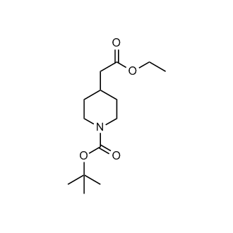 tert-Butyl 4-(2-ethoxy-2-oxoethyl)piperidine-1-carboxylate