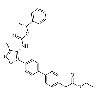 [4'-[3-Methyl-4-[[[((R)-1-phenylethyl)oxy]carbonyl]amino]isoxazol-5-yl]biphenyl-4-yl]acetic acid ethyl ester