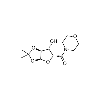 ((3AS,5R,6S,6aS)-6-hydroxy-2,2-dimethyltetrahydrofuro[2,3-d][1,3]dioxol-5-yl)(morpholino)methanone