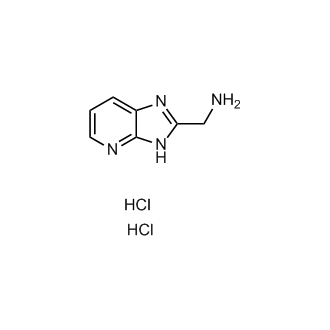 {3H-imidazo[4,5-b]pyridin-2-yl}methanamine dihydrochloride