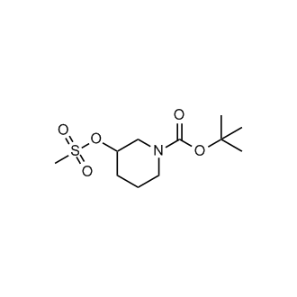 tert-Butyl 3-((methylsulfonyl)oxy)piperidine-1-carboxylate