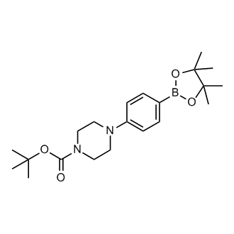 tert-Butyl 4-(4-(4,4,5,5-tetramethyl-1,3,2-dioxaborolan-2-yl)phenyl)piperazine-1-carboxylate