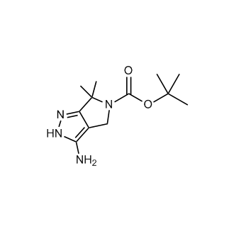 tert-Butyl 3-amino-6,6-dimethyl-4,6-dihydropyrrolo[3,4-c]pyrazole-5(2H)-carboxylate