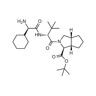 (1S,3aR,6aS)-tert-butyl 2-((R)-2-((R)-2-amino-2-cyclohexylacetamido)-3,3-dimethylbutanoyl)octahydrocyclopenta[c]pyrrole-1-carboxylate