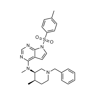 N-((3R,4R)-1-Benzyl-4-methylpiperidin-3-yl)-N-methyl-7-tosyl-7H-pyrrolo[2,3-d]pyrimidin-4-amine