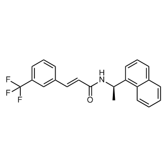 (R,E)-N-(1-(naphthalen-1-yl)ethyl)-3-(3-(trifluoromethyl)phenyl)acrylamide