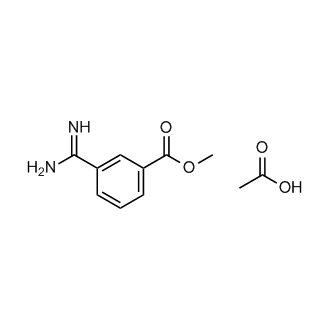 Methyl 3-carbamimidoylbenzoate acetate