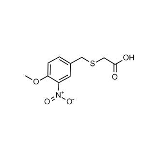 4-Methoxy-3-nitrobenzylthioacetic acid