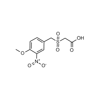 2-(4-Methoxy-3-nitrobenzylsulfonyl)acetic acid