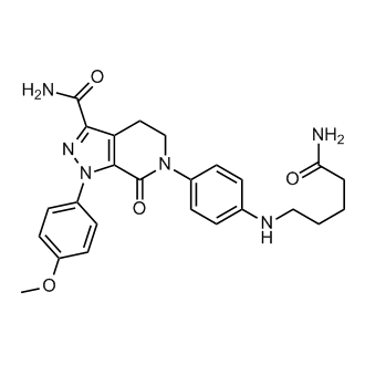 6-(4-((5-Amino-5-oxopentyl)amino)phenyl)-1-(4-methoxyphenyl)-7-oxo-4,5,6,7-tetrahydro-1H-pyrazolo[3,4-c]pyridine-3-carboxamide