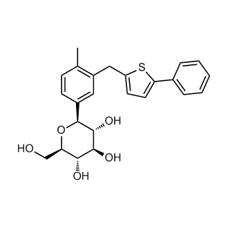 (2R,3S,4R,5R,6S)-2-(hydroxymethyl)-6-(4-methyl-3-((5-phenylthiophen-2-yl)methyl)phenyl)tetrahydro-2H-pyran-3,4,5-triol