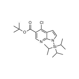 tert-Butyl 4-chloro-1-(triisopropylsilyl)-1H-pyrrolo[2,3-b]pyridine-5-carboxylate