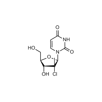 1-((2R,3R,4R,5R)-3-chloro-4-hydroxy-5-(hydroxymethyl)-3-methyltetrahydrofuran-2-yl)pyrimidine-2,4(1H,3H)-dione