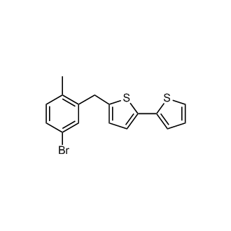 5-(5-bromo-2-methylbenzyl)-2,2'-bithiophene