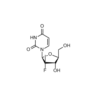 1-((2S,3S,4S,5S)-3-fluoro-4-hydroxy-5-(hydroxymethyl)-3-methyltetrahydrofuran-2-yl)pyrimidine-2,4(1H,3H)-dione
