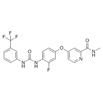 4-(3-Fluoro-4-(3-(3-(trifluoromethyl)phenyl)ureido)phenoxy)-N-methylpicolinamide