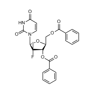 ((2S,3S,4S,5S)-3-(benzoyloxy)-5-(2,4-dioxo-3,4-dihydropyrimidin-1(2H)-yl)-4-fluoro-4-methyltetrahydrofuran-2-yl)methyl benzoate