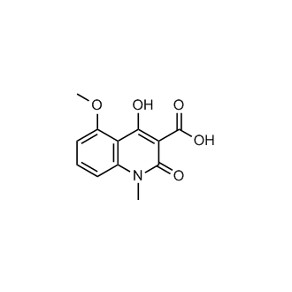 4-Hydroxy-5-methoxy-1-methyl-2-oxo-1,2-dihydroquinoline-3-carboxylic acid