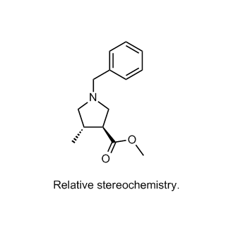 rel-Methyl (3S,4S)-1-benzyl-4-methylpyrrolidine-3-carboxylate
