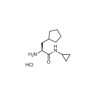 (S)-2-amino-3-cyclopentyl-N-cyclopropylpropanamide hydrochloride