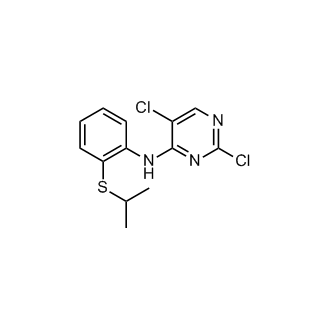 2,5-Dichloro-N-(2-(isopropylthio)phenyl)pyrimidin-4-amine
