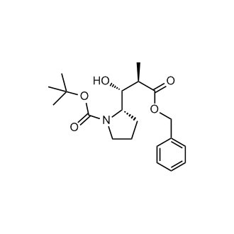 (S)-tert-butyl 2-((1R,2R)-3-(benzyloxy)-1-hydroxy-2-methyl-3-oxopropyl)pyrrolidine-1-carboxylate