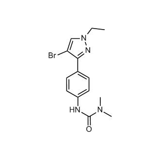 N'-[4-(4-Bromo-1-ethyl-1H-pyrazol-3-yl)phenyl]-N,N-dimethylurea