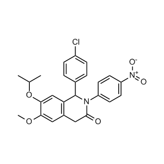 1-(4-Chlorophenyl)-7-isopropoxy-6-methoxy-2-(4-nitrophenyl)-1,2-dihydroisoquinolin-3(4H)-one