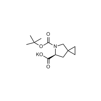 Potassium (S)-5-(tert-butoxycarbonyl)-5-azaspiro[2.4]heptane-6-carboxylate