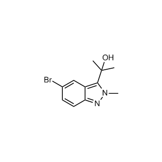 2-(5-Bromo-2-methyl-2H-indazol-3-yl)propan-2-ol