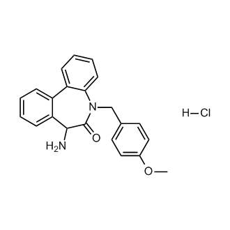 7-Amino-5-(4-methoxybenzyl)-5H-dibenzo[b,d]azepin-6(7H)-one hydrochloride