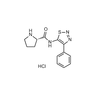 (S)-N-(4-phenyl-1,2,3-thiadiazol-5-yl)pyrrolidine-2-carboxamide hydrochloride