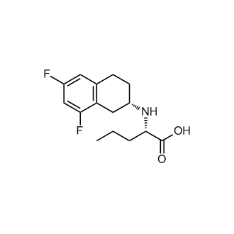 N-[(2S)-6,8-Difluoro-1,2,3,4-tetrahydro-2-naphthalenyl]-L-norvaline
