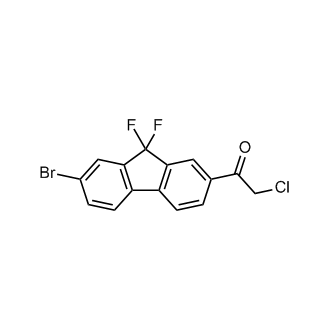 1-(7-Bromo-9,9-difluoro-9H-fluoren-2-yl)-2-chloroethanone