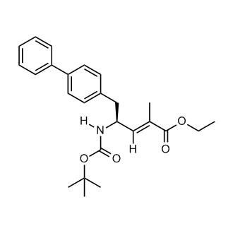 (S,E)-ethyl 5-([1,1'-biphenyl]-4-yl)-4-((tert-butoxycarbonyl)amino)-2-methylpent-2-enoate