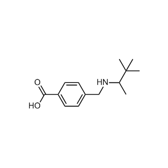 4-(((3,3-Dimethylbutan-2-yl)amino)methyl)benzoic acid